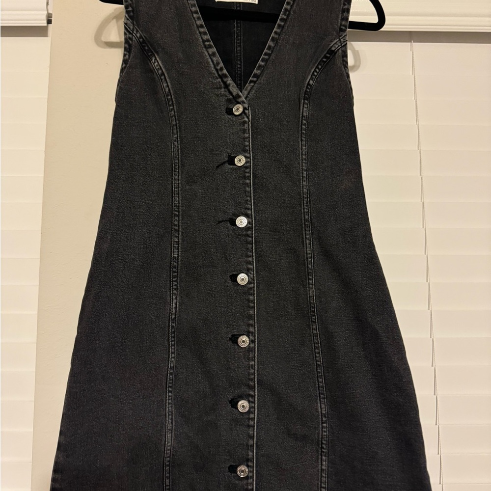 A&F Mara High-Neck Vest Minidress